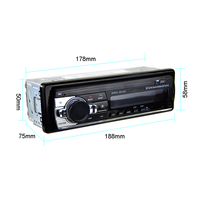 Podofo 1 Din Bluetooth Autoradio SD Radio samochodowe 12V JSD-520 odtwarzacz MP3 aux-in samochodowe Stereo FM USB Audio Stereo w desce rozdzielczej Radio Coche 4